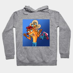 Crash and Coco Bandicoot Hoodie